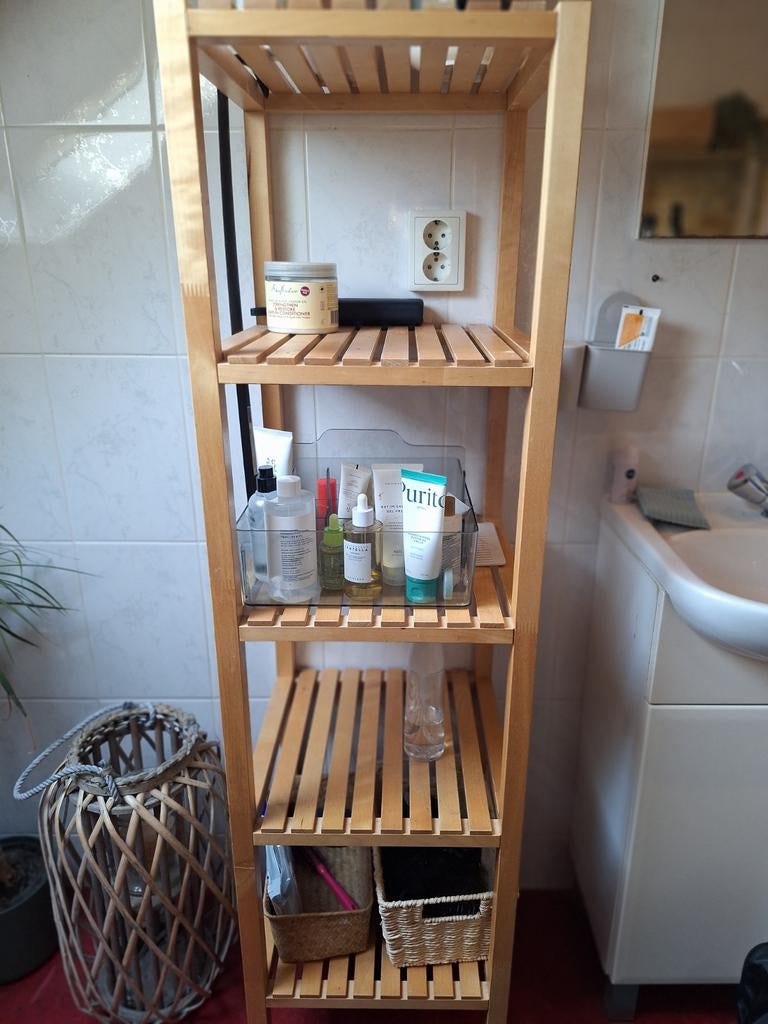 Ikea Hemnes houten stellingkast, Ophalen of Verzenden