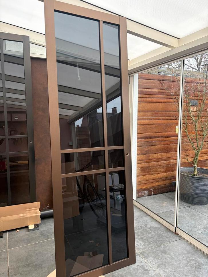 Svedex Ndb905 binnendeur Metallic Brons, Doe-het-zelf en Verbouw, Deuren en Horren, Zo goed als nieuw, Binnendeur, 215 cm of meer