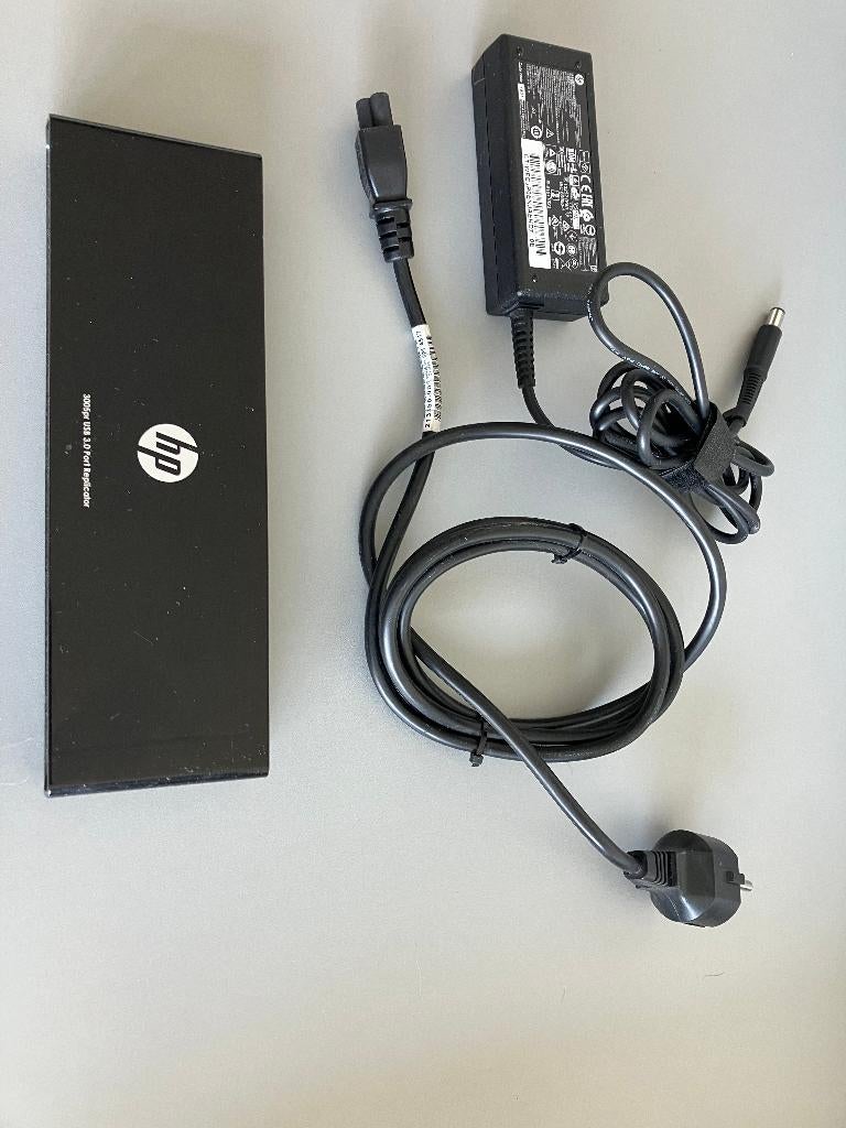 HP USB Replicator Docking Station, Computers en Software, Dockingstations, Hp, Laptop, Verzenden, Zo goed als nieuw