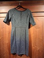 Stijlvolle Grijze Jurk met Zwarte Biezen S Vanilia, Vanilia, Nieuw, Ophalen of Verzenden, Maat 36 (S)