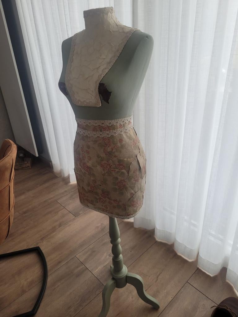 Vintage paspop, Antiek en Kunst, Curiosa en Brocante, Ophalen