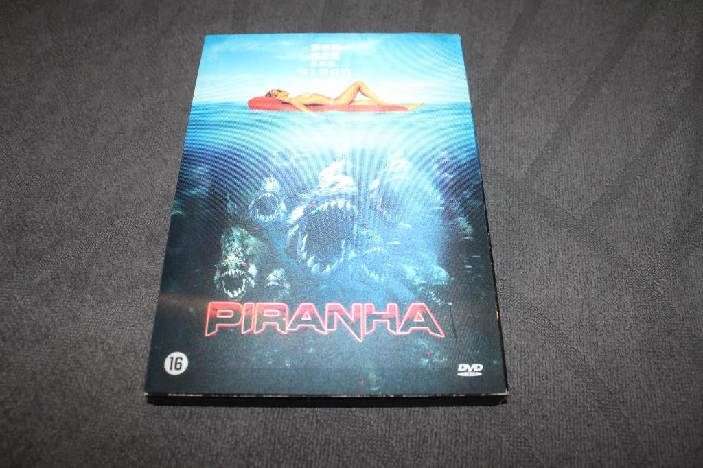 DVD Piranha, Vanaf 16 jaar, Ophalen of Verzenden, Gebruikt, Monsters