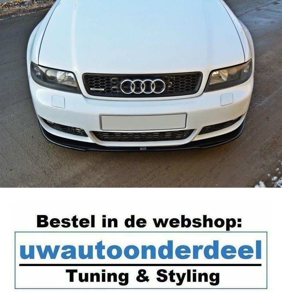 Maxton Spoiler Voorspoiler Lip Splitter Voor Audi RS4 B5, Verzenden