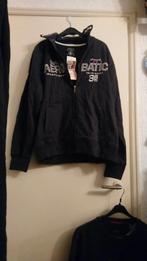 NIEUW met kaartje rits Vest AKMO WORKS Donker Blauw XL, Akmo Works, Verzenden, Blauw, Maat 56/58 (XL)