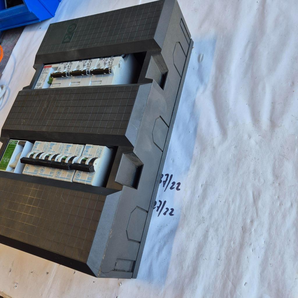 elektra groepenkast   aardlek hoofdschakelaar 7 groepen, Ophalen of Verzenden, Nieuw