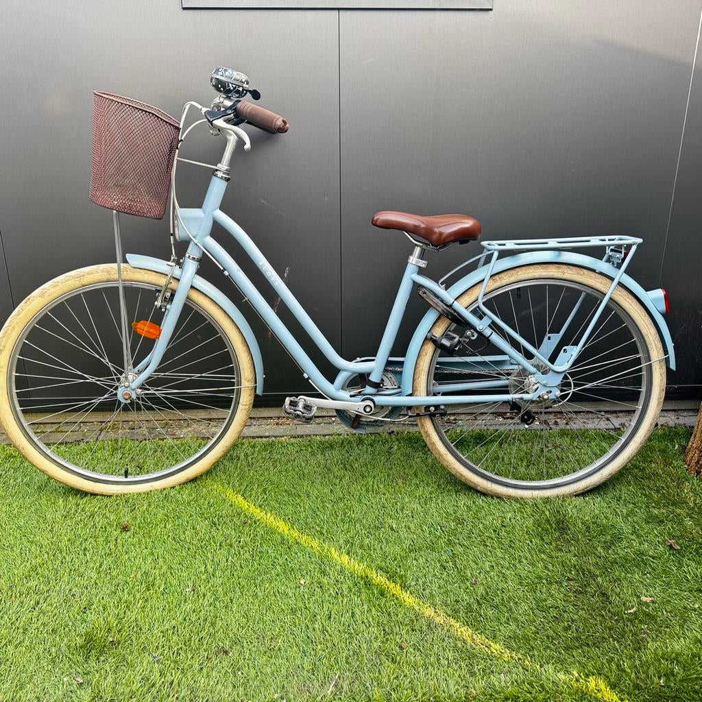 Meisjesfiets Decathlon Elops, Fietsen en Brommers, Fietsen | Meisjes, Ophalen of Verzenden, Gebruikt, 24 inch