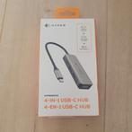 Usb c hub naar 2x usb A, USB c, hdmi, Ophalen of Verzenden, Nieuw