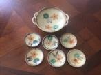 Elsterwerda Duitsland. Antieke 7 delige bonbon/petitfour set, Antiek en Kunst, Ophalen of Verzenden