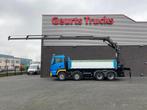 MAN TGS 35.480 8X4 KIPPER/TIPPER + HMF 2620-K5 KRAAN/KRAN/CR, Automaat, Achterwielaandrijving, Euro 6, Blauw