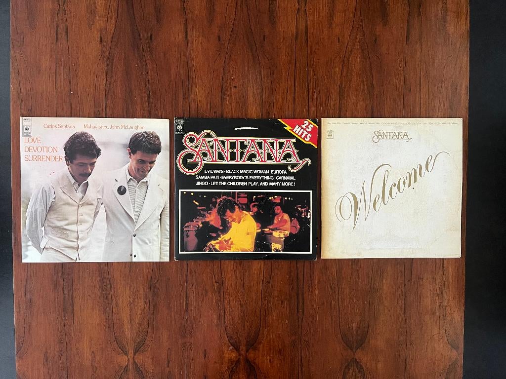 Santana | prijs is voor de drie samen., Ophalen of Verzenden, Gebruikt, 12 inch, Poprock