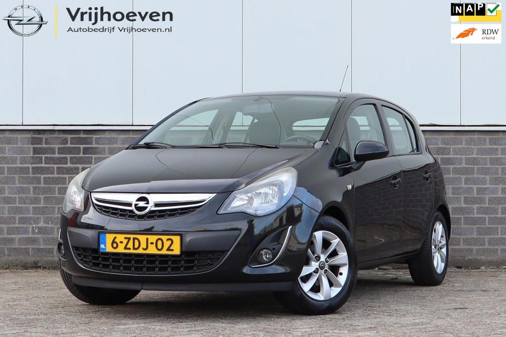 Opel Corsa 1.2-16V Berlin 2e eig. Trekhaak, Euro 5, Gebruikt, 4 cilinders, Bedrijf