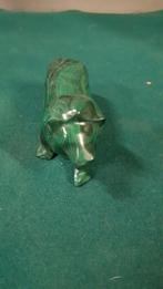 malachiet beeld leeuw, Verzamelen, Ophalen of Verzenden