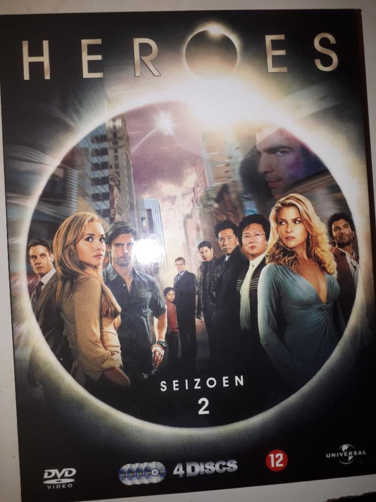 Heroes - Seizoen 2 (4DVD) dvd (SLECHTS 1X BEKEKEN!), Cd's en Dvd's, Dvd's | Tv en Series, Alle leeftijden, Ophalen of Verzenden