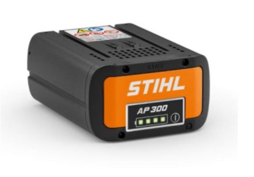 Gebruikte STIHL AP 300 accu, Tuin en Terras, Hand-tuingereedschap, Ophalen, Zo goed als nieuw