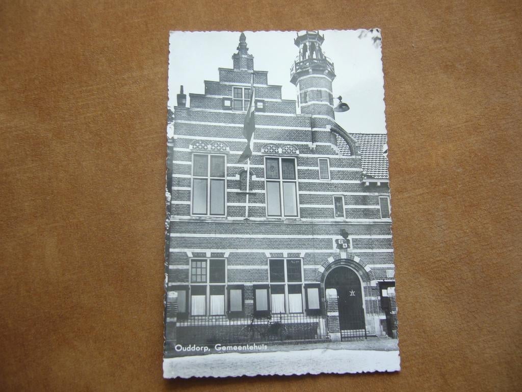 OUDDORP  =  GEMEENTEHUIS, Ophalen of Verzenden, 1940 tot 1960, Gelopen