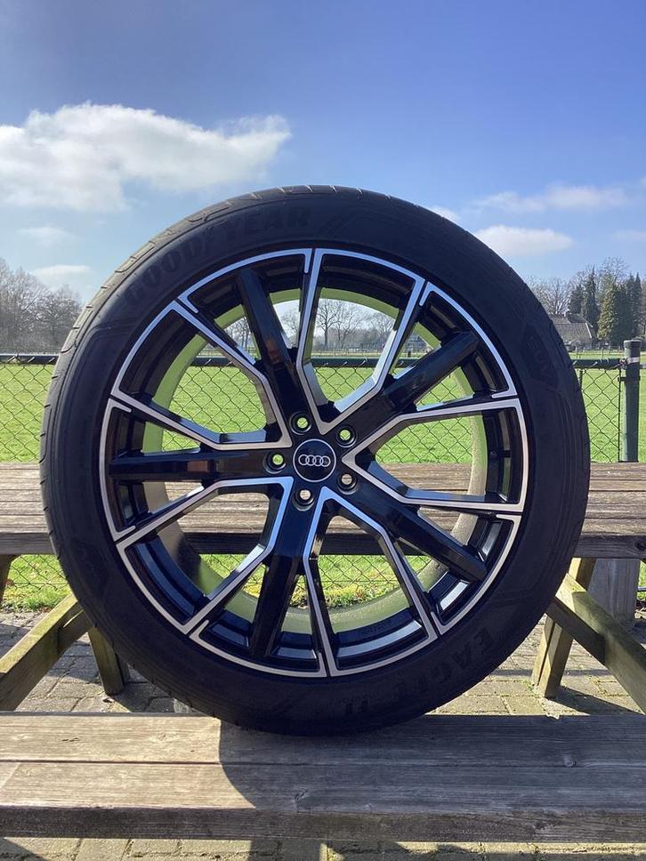 21”breedset velg Audi E-tron,Q7 bridgestone,Goodyear🌞banden, Auto-onderdelen, Banden en Velgen, Band(en), Zomerbanden, 20 inch