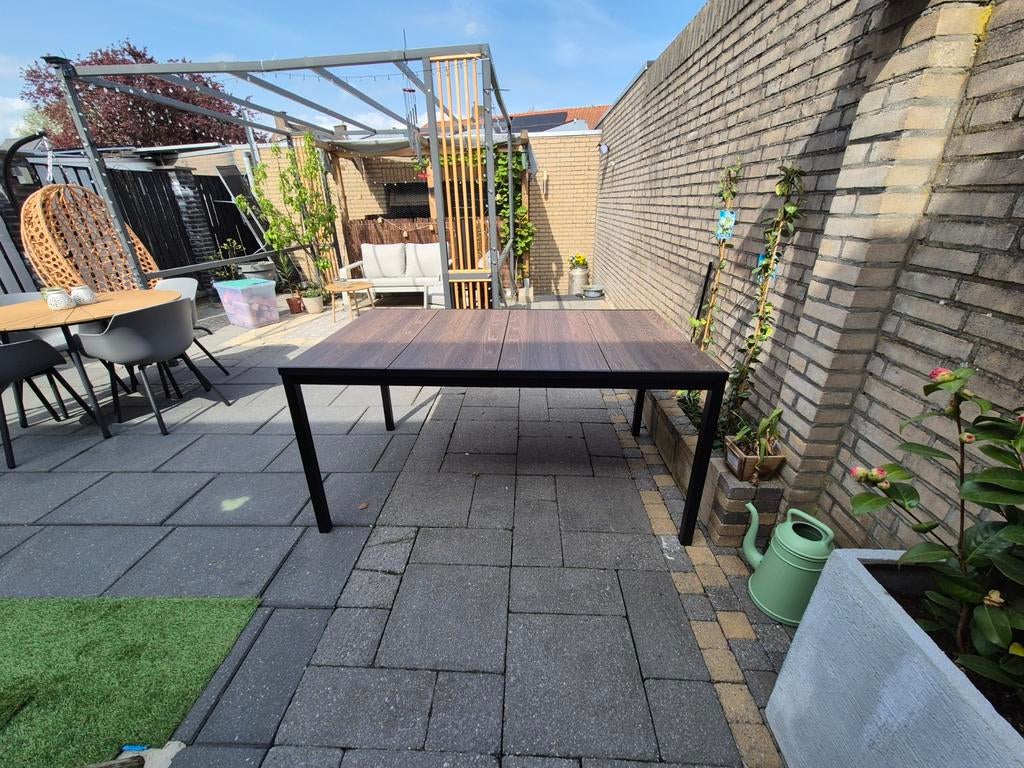 Keter Porto tuintafel, Tuin en Terras, Tuintafels, Rechthoekig, Kunststof, Ophalen