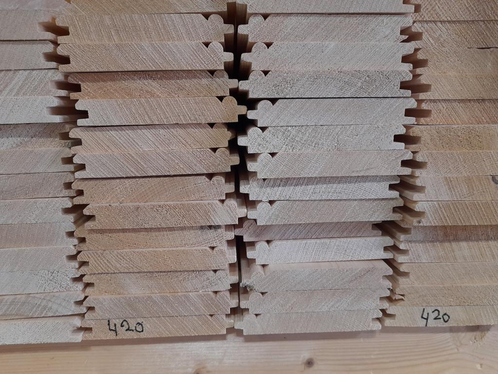 Vuren kraaldelen 18x145. Mooie strakke lengtes! (*), Doe-het-zelf en Verbouw, Hout en Planken, Ophalen of Verzenden, Nieuw, Vuren