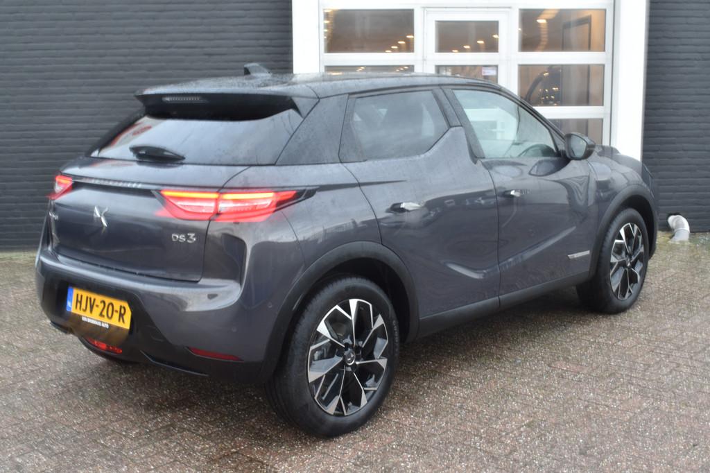 DS DS 3 E-Tense Antoine de saint Exupéry 54 kWh Leder | Nav, Auto's, DS, 397 km, 1525 kg, Gebruikt, Zwart