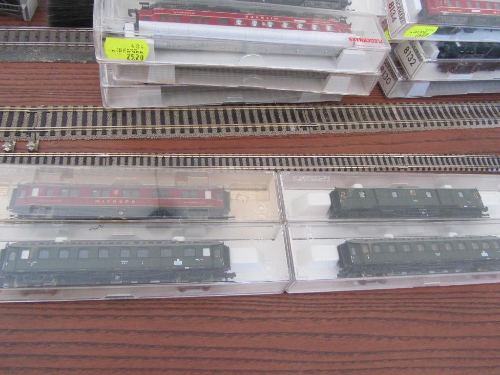 fleischmann wagenset 3 N spoor, Hobby en Vrije tijd, Modeltreinen | N-Spoor, Ophalen of Verzenden, Gelijkstroom, Wagon, Fleischmann