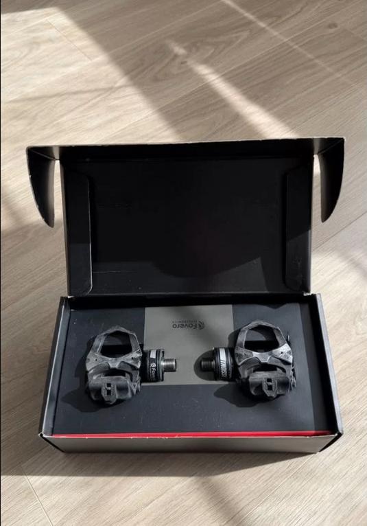 Favero Assioma Duo powermeter pedalen, Crankstel of Pedalen, Ophalen of Verzenden, Zo goed als nieuw, Aluminium