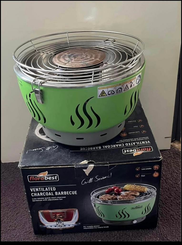 Tafel bbq, Ophalen, Zo goed als nieuw