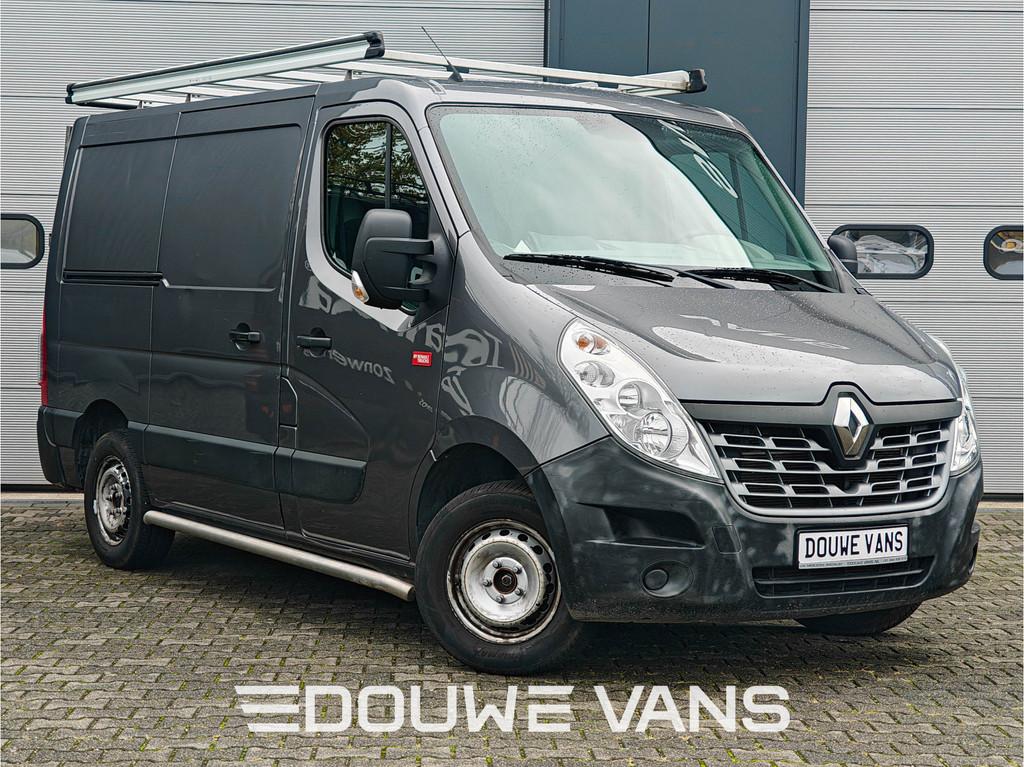 Renault Master L1H1 Airco Alarm Imperiaal Trekhaak Geveerde, Auto's, Bestelauto's, Euro 5, Stof, Gebruikt, Zwart
