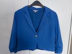 Miss Etam Kobalt Blauw Kort Jasje Maat 44 Driekwart Mouw, Kleding | Dames, Blauw, Maat 42/44 (L), Ophalen of Verzenden, Jasje