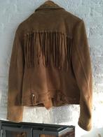 Suède dames jas, Ophalen, Zo goed als nieuw, Maat 42/44 (L), Bruin