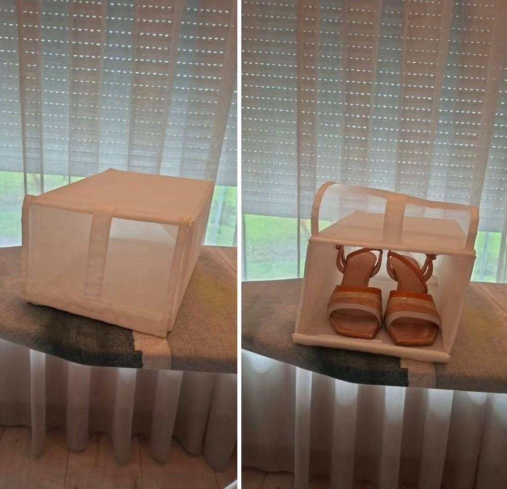 26 IKEA SKUBB schoenendozen wit, Ophalen