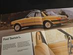 Brochure Ford Taunus 1981, Ophalen of Verzenden, Zo goed als nieuw, Ford
