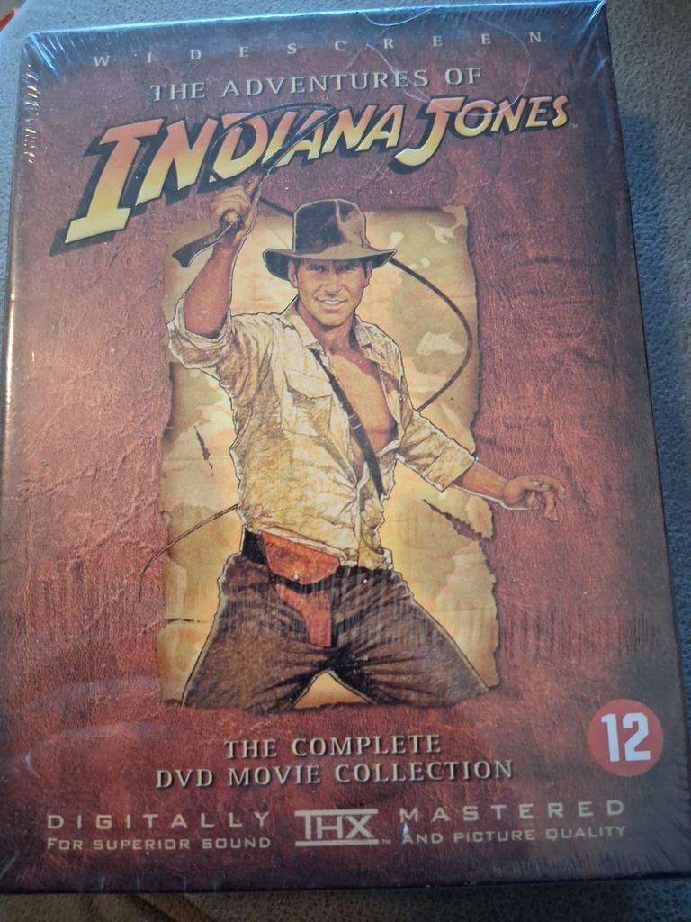Indiana Jones Complete DVD Movie Collection Boxset nieuw in, Vanaf 12 jaar, Ophalen of Verzenden, Nieuw in verpakking, Boxset