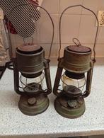 2 militaire Petroleumlampen - Fuerhand 276 KL1960 en KL84, Ophalen of Verzenden