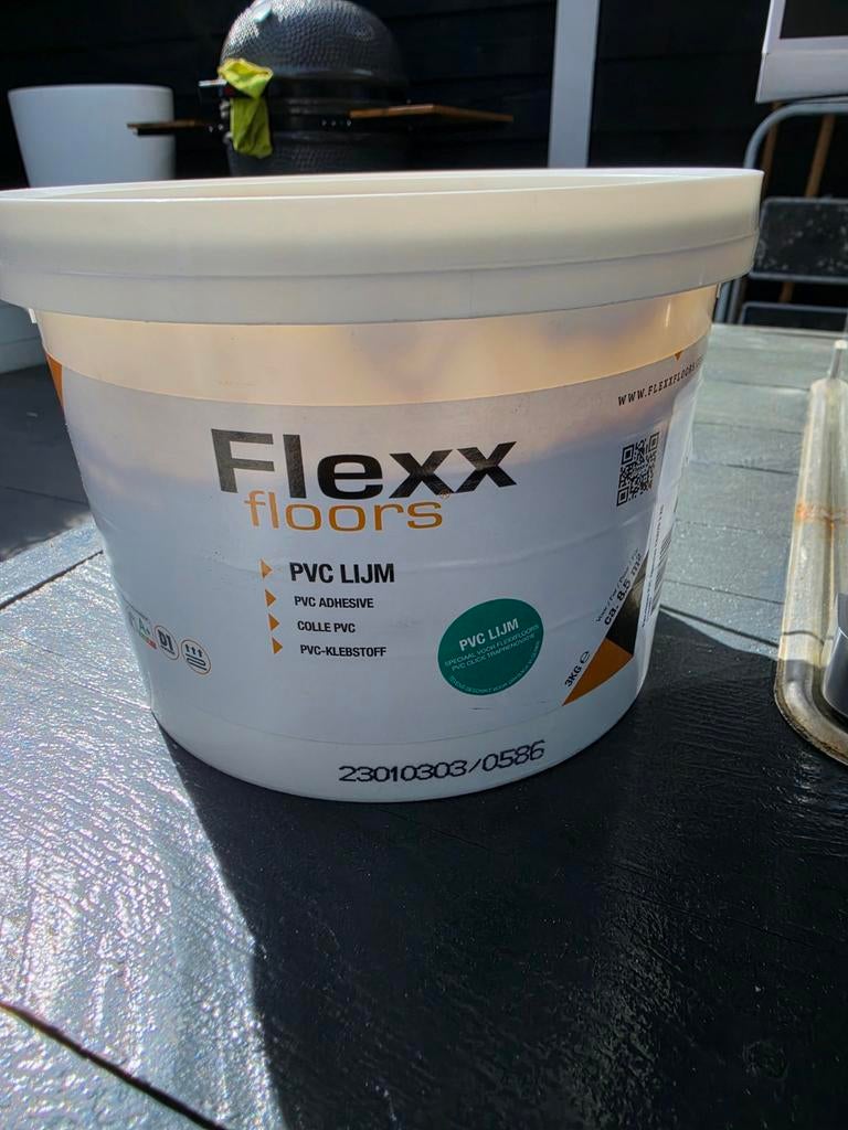 Flexx Floors PVC Lijm - 3KG voor PVC Vloeren, Doe-het-zelf en Verbouw, Ophalen
