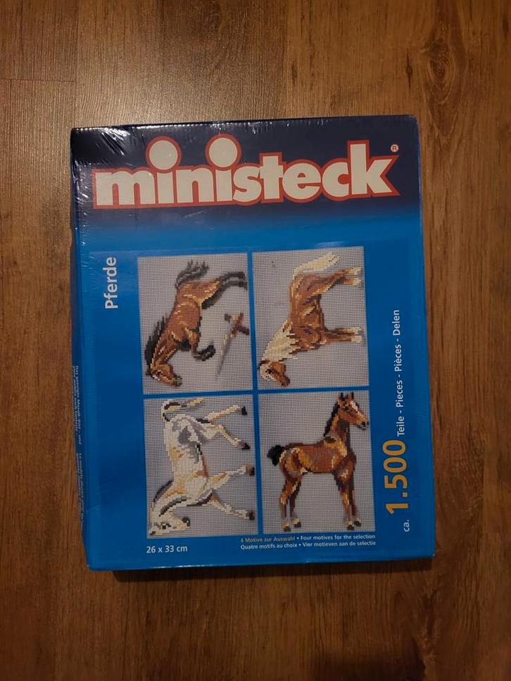 Ministeck Paarden - Nieuw in verpakking, Hobby en Vrije tijd, Ministeck, Nieuw, Box-set, Ophalen of Verzenden