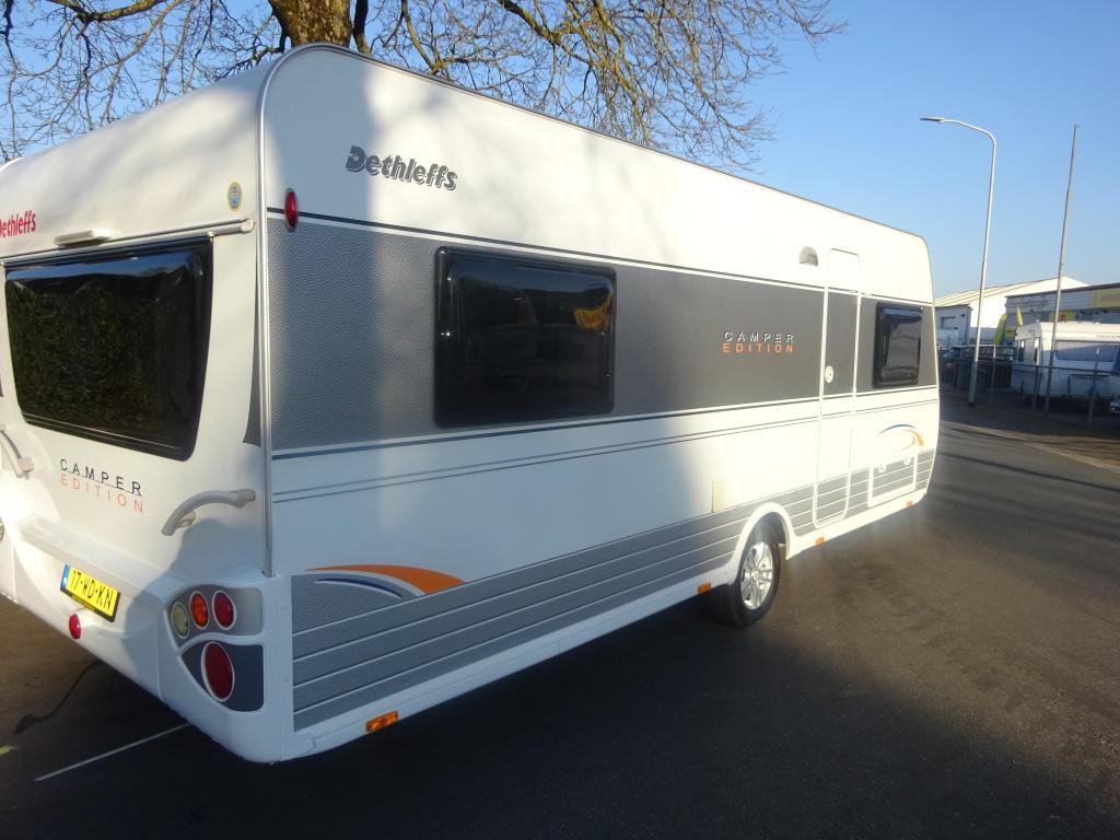 Dethleffs Camper Edition 580 Enkele Bedden, Caravans en Kamperen, Caravans, Bedrijf, Dethleffs, 5 tot 6 meter, Overige typen