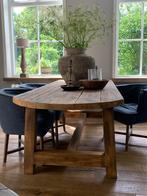 Landelijke EETTAFEL * ovaal * boerentafel,oud, hout *, Landelijk, Rechthoekig, Nieuw, 200 cm of meer