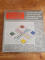 Spel: glazen Mens erger je niet, Een of twee spelers, Ophalen of Verzenden, Gebruikt