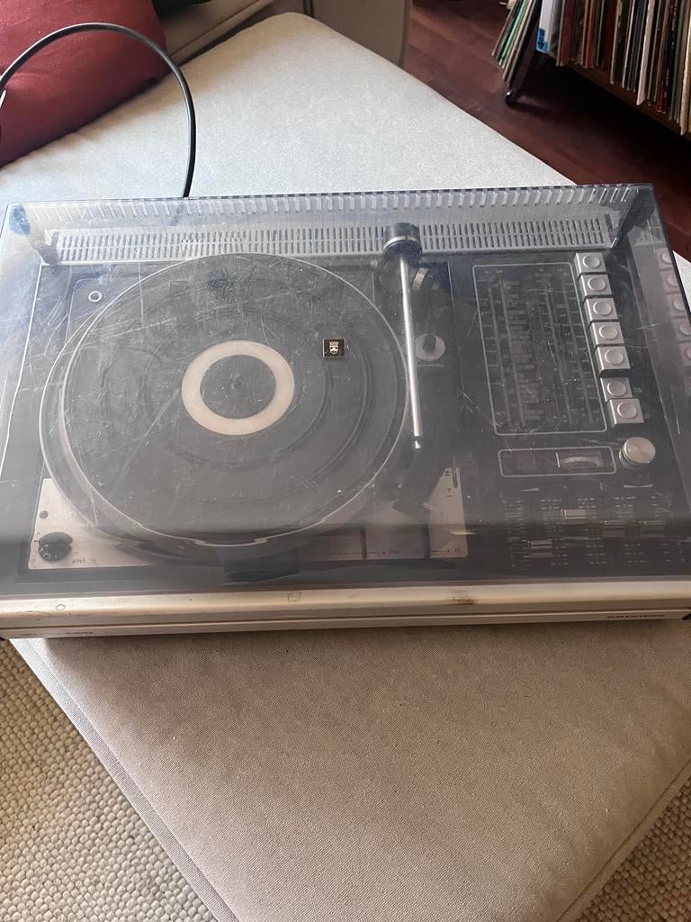 Grundig Studio 1550 Platenspeler met Radio, Ophalen of Verzenden, Gebruikt, Platenspeler, Overige merken