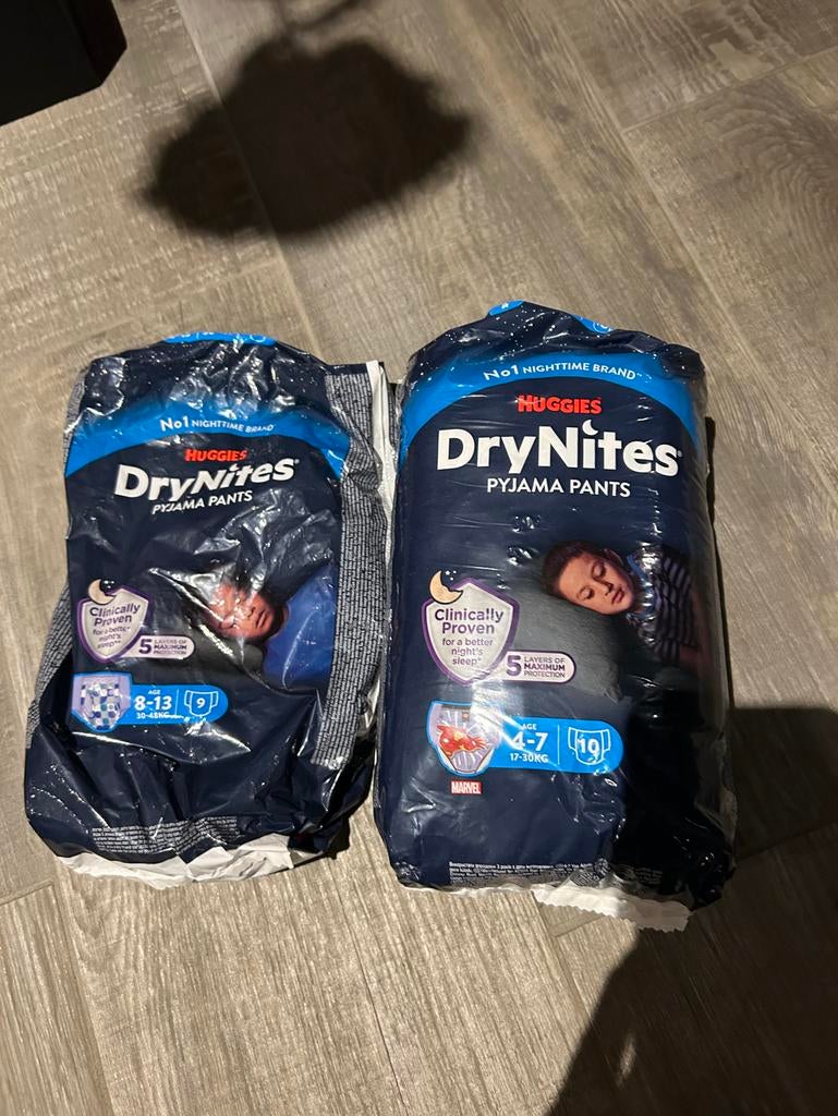 Huggies DryNites Pyjama Pants - Diverse Maten, Ophalen of Verzenden, Nieuw