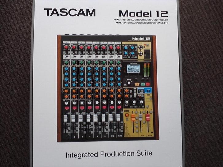 Tascam Model 12 nieuw in doos, Audio, Tv en Foto, Professionele Audio-, Tv- en Video-apparatuur, Nieuw, Audio, Ophalen of Verzenden