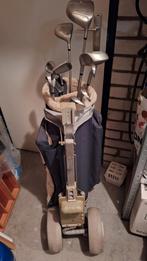 Complete golfset met tas en golftrolley, Ophalen, Gebruikt, Set, Overige merken