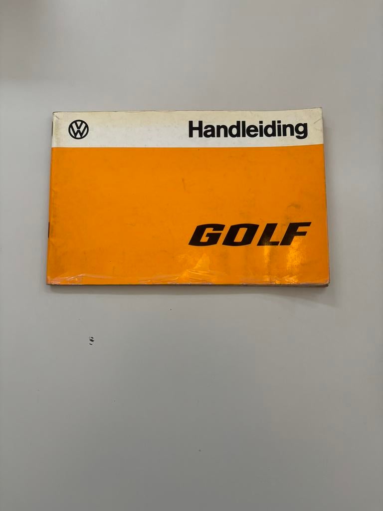 Handleidingboekje VW golf 1977 in het NL, Ophalen of Verzenden