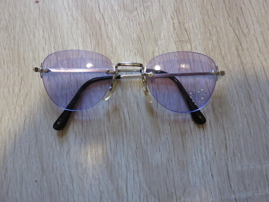 ZONNEBRIL LILA MET HARTJE ZGAN, Overige merken, Zonnebril, Verzenden, Paars