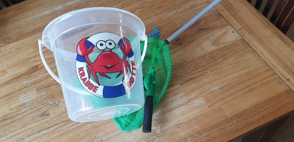 Krabben vangset, Ophalen, Gebruikt