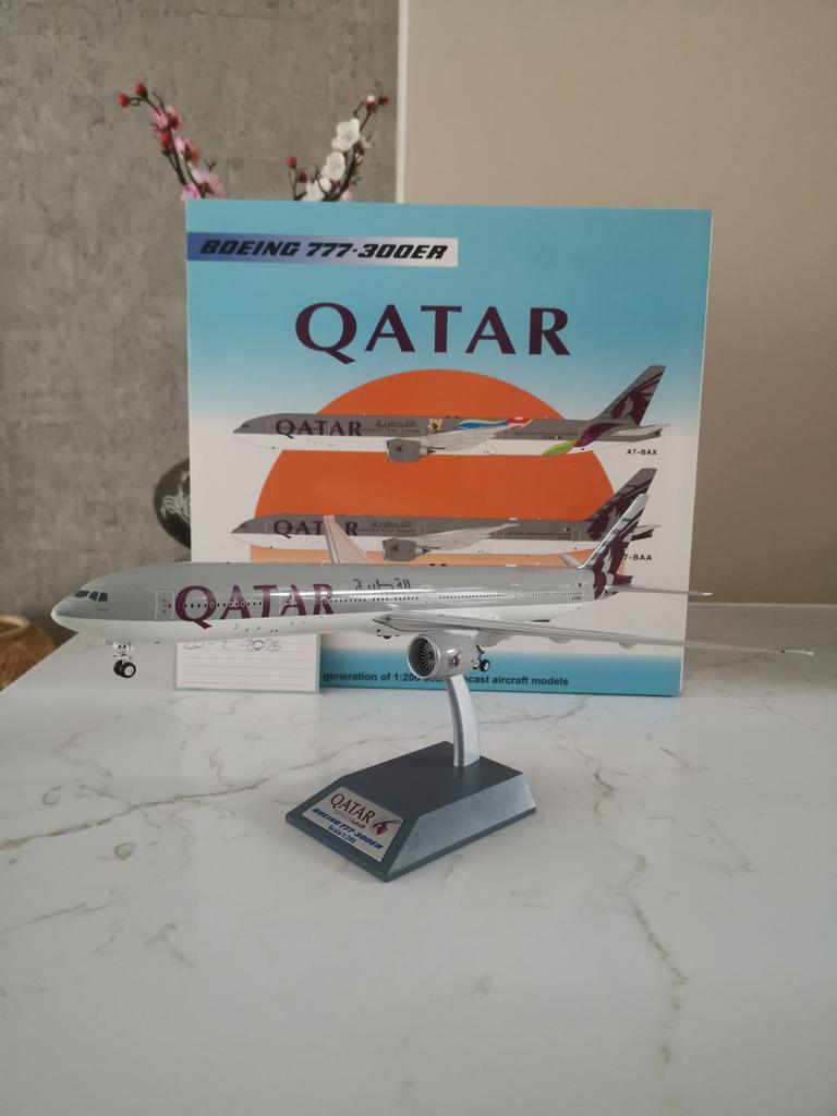 Qatar Airways B777-300ER Inflight 1:200 IF777QTR001 A7-BAA, Overige merken, 1:200 of kleiner, Nieuw, Ophalen of Verzenden