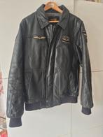 PME Legend zwarte leren pilotenjas heren - Maat XL, Kleding | Heren, Zwart, Maat 56/58 (XL), Ophalen of Verzenden, Zo goed als nieuw