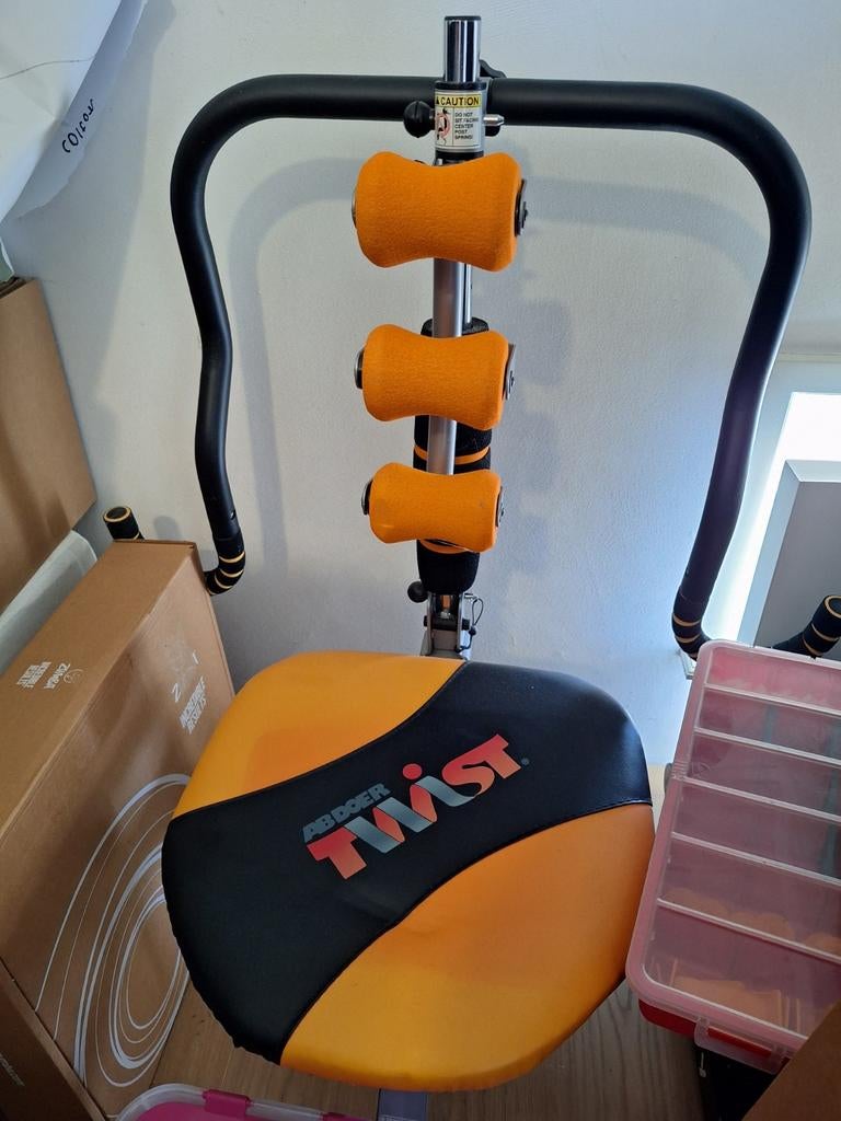 Abdoer Twist fitnessapparaat, Ophalen
