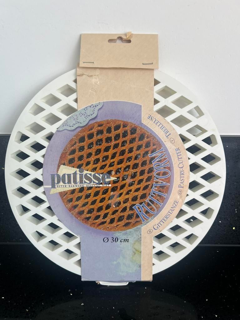 Nieuw Patisse Vlaaistans kunststof Ø30cm 2-delig, Ophalen of Verzenden, Nieuw