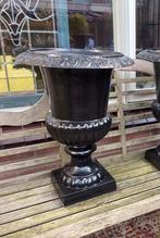 Gietijzeren tuinvaas bloempot, Tuin en Terras, Tuinvazen, Ophalen, Zo goed als nieuw